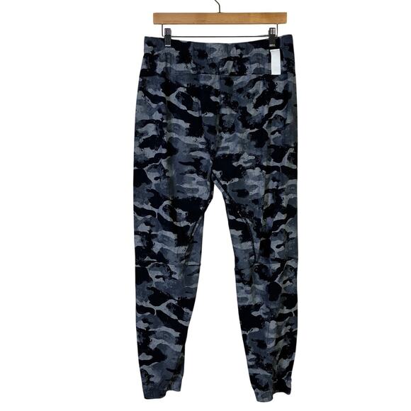 Fabletics The One Camo Joggers Mens S Gray Stretch Athleisure Lightweight - Picture 5 of 6